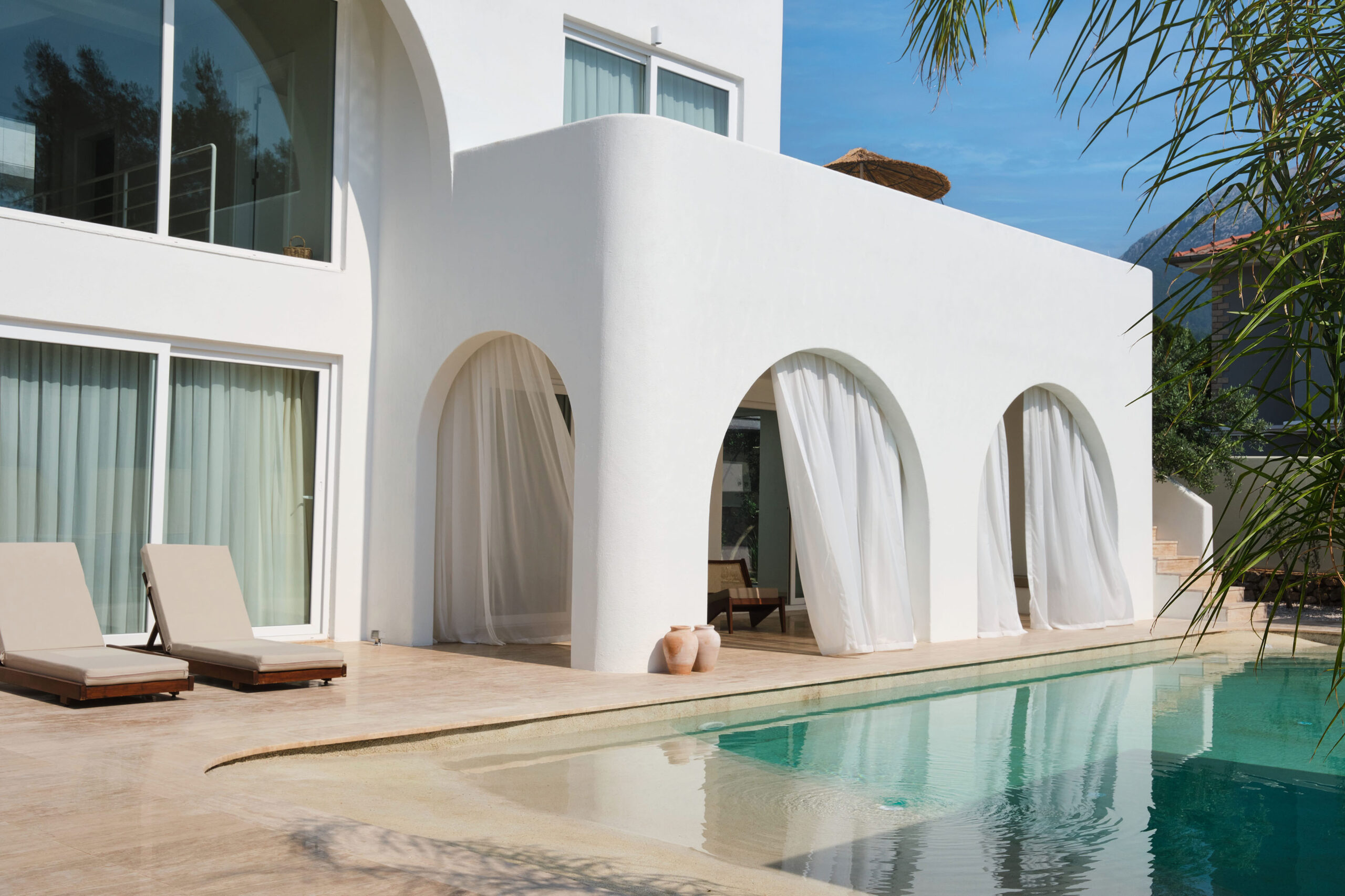 villa neox wintergarden arches curtain